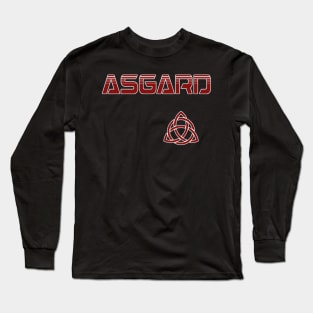 1980s style Asgard Baseball Jersey Long Sleeve T-Shirt